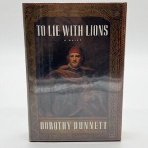 To Lie With Lions Dorothy Dunnett First American Edition Hardcover 1996 Knopf